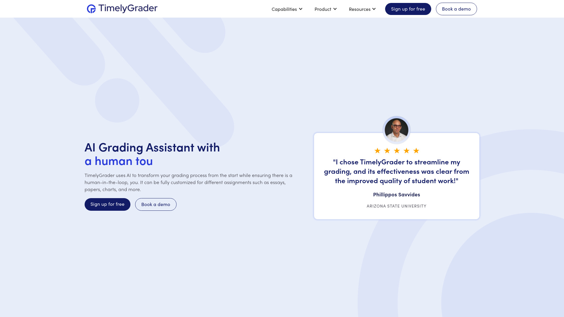 TimelyGrader网页截图,TimelyGrader网页快照