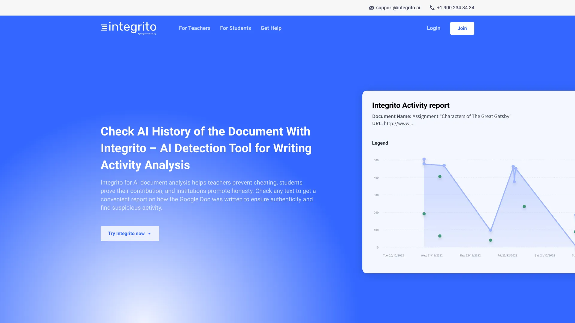 Integrito网页截图,Integrito网页快照
