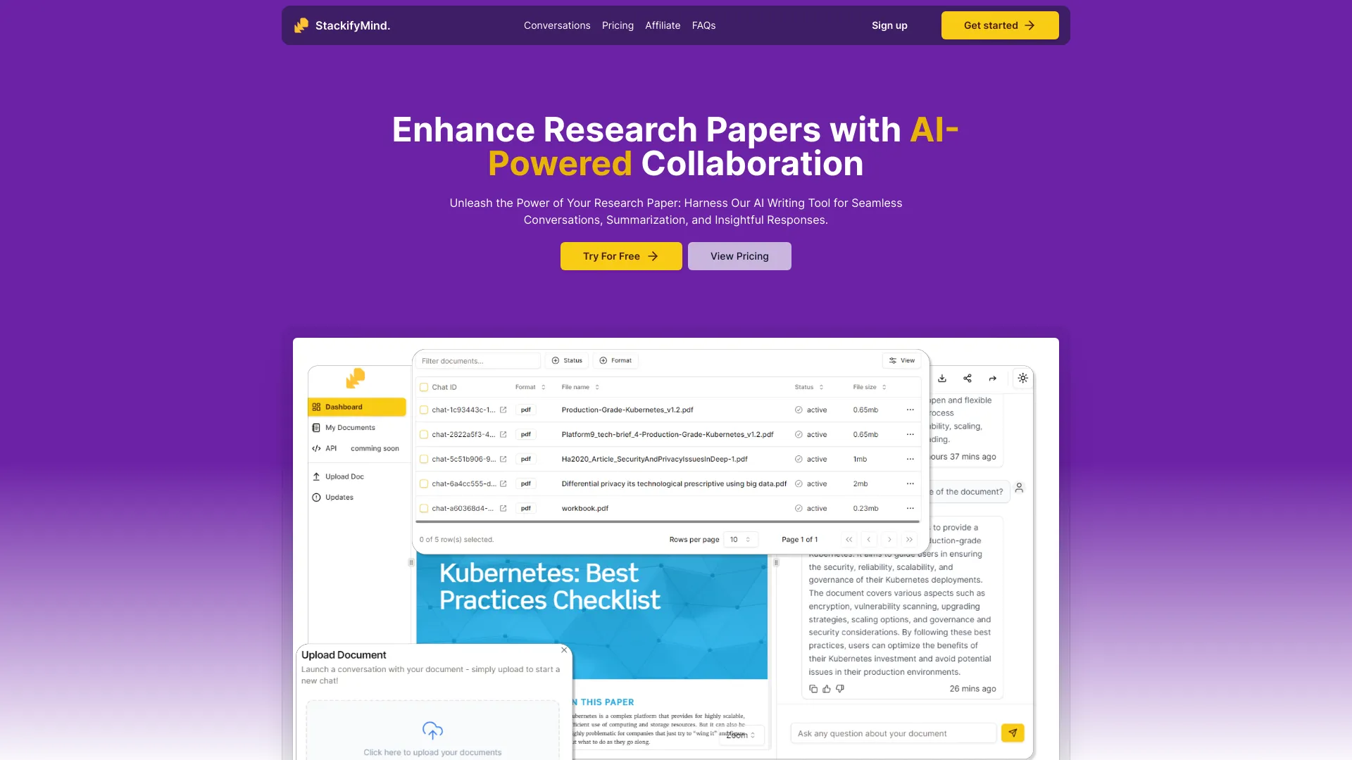 StackifyMind网页截图,StackifyMind网页快照