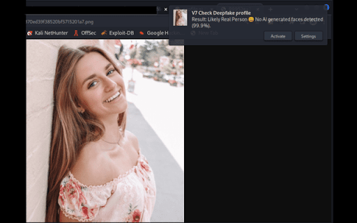 Deep Fake Detector网页截图,Deep Fake Detector网页快照