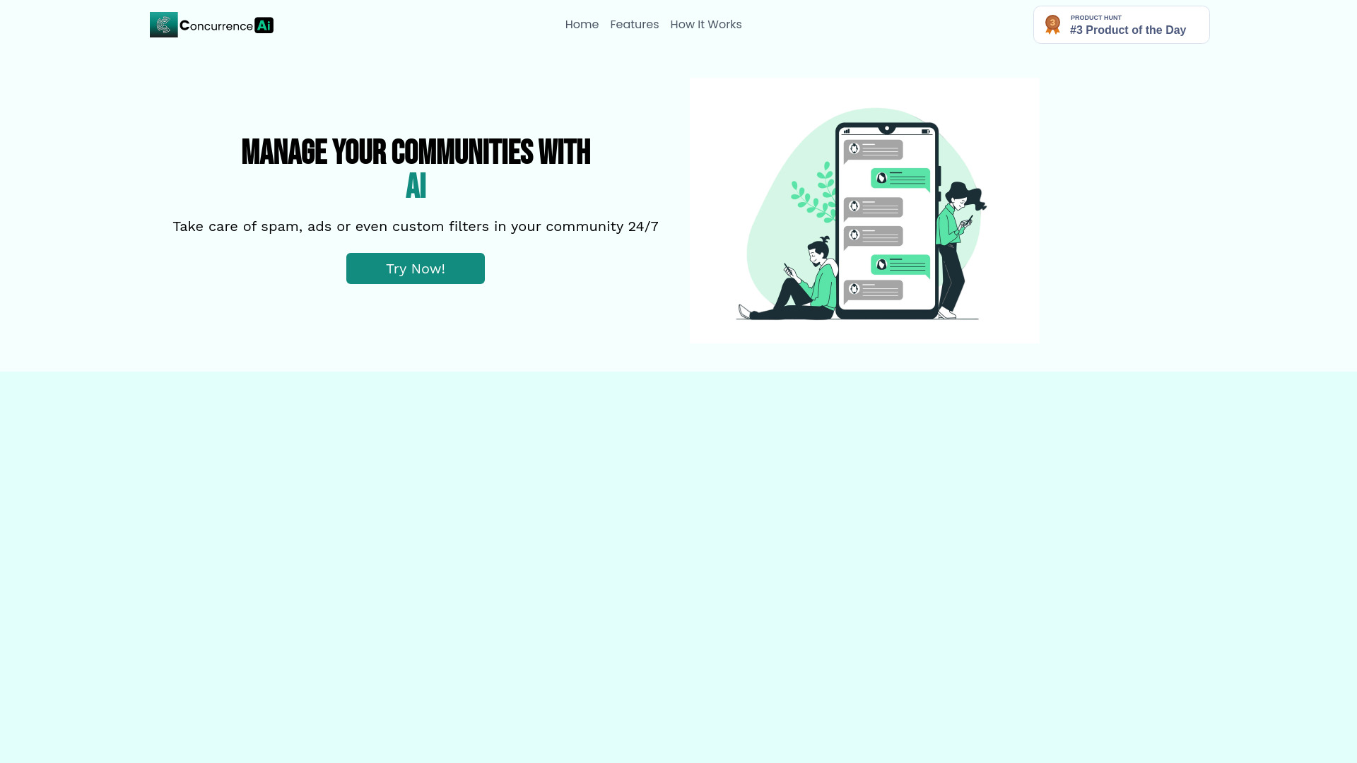Concurrence AI网页截图,Concurrence AI网页快照