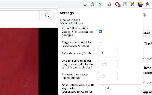 Kaini – YouTube Scene Change Detector网页截图,Kaini – YouTube Scene Change Detector网页快照