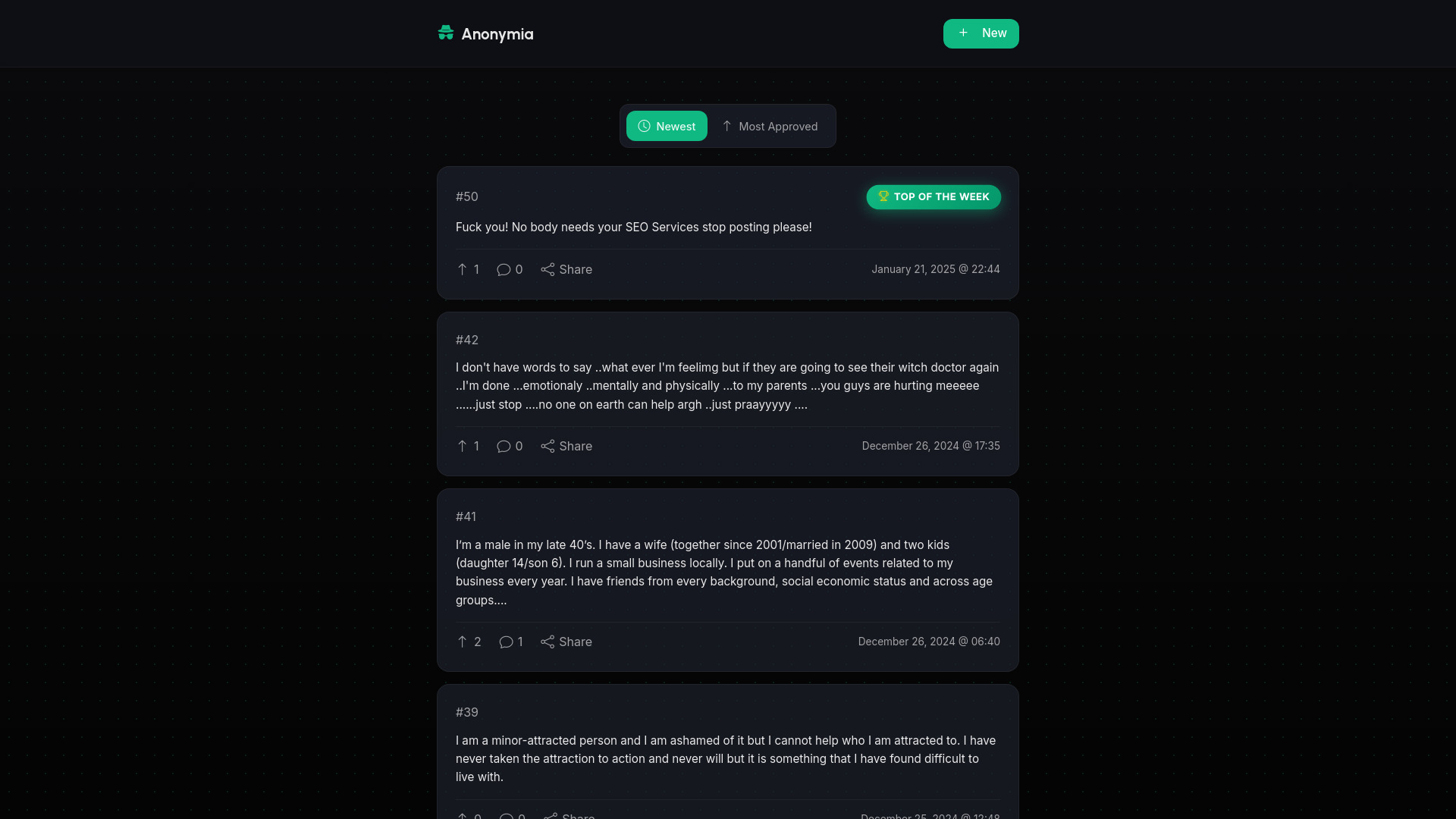 Anonymia网页截图,Anonymia网页快照
