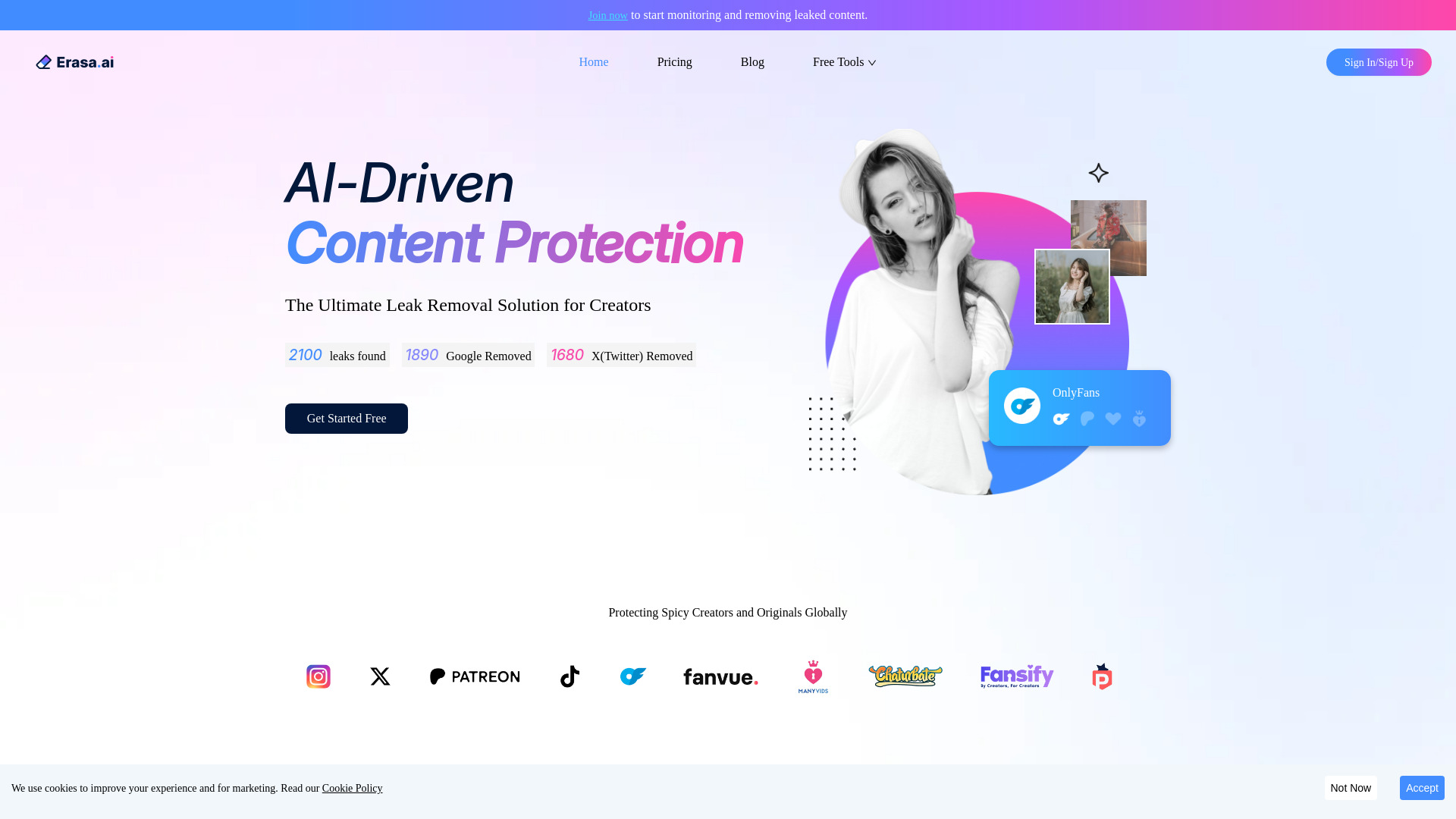 Erasa.ai网页截图,Erasa.ai网页快照