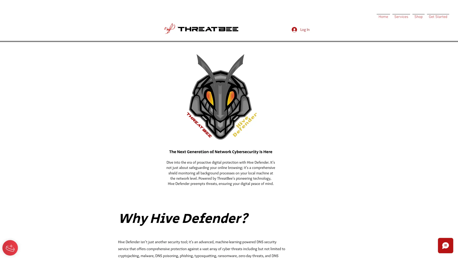 Hive Defender by ThreatBee网页截图,Hive Defender by ThreatBee网页快照