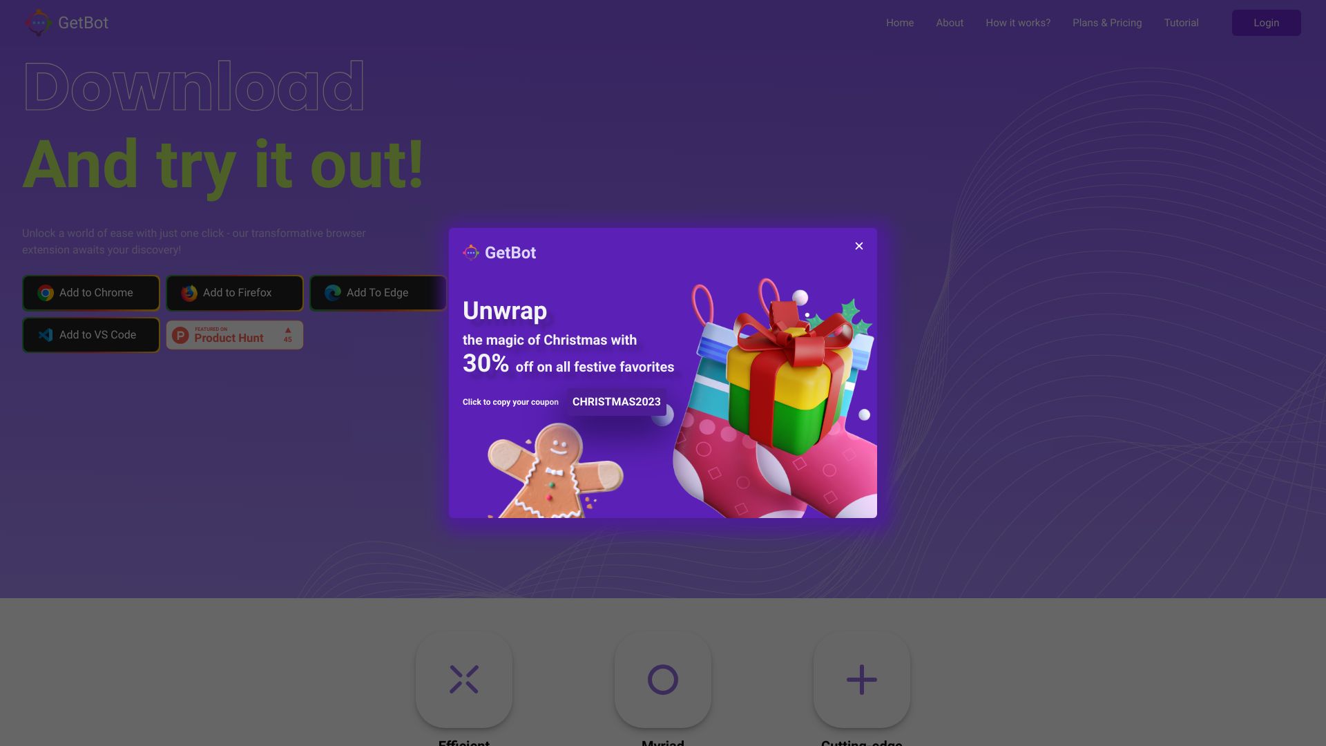 GetBotAI网页截图,GetBotAI网页快照