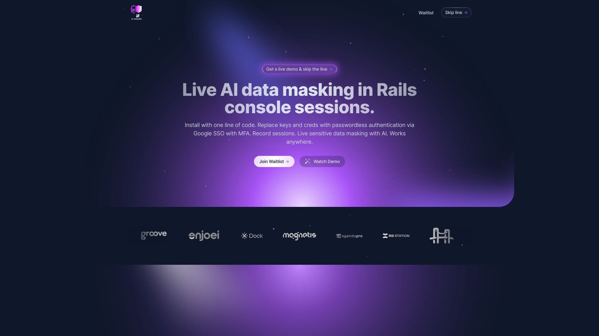 Rails Guard网页截图,Rails Guard网页快照
