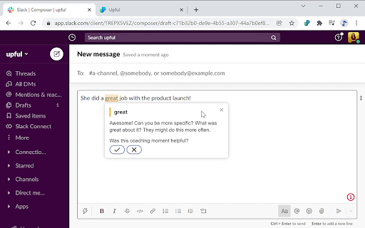 Upful.ai Chrome Extension网页截图,Upful.ai Chrome Extension网页快照
