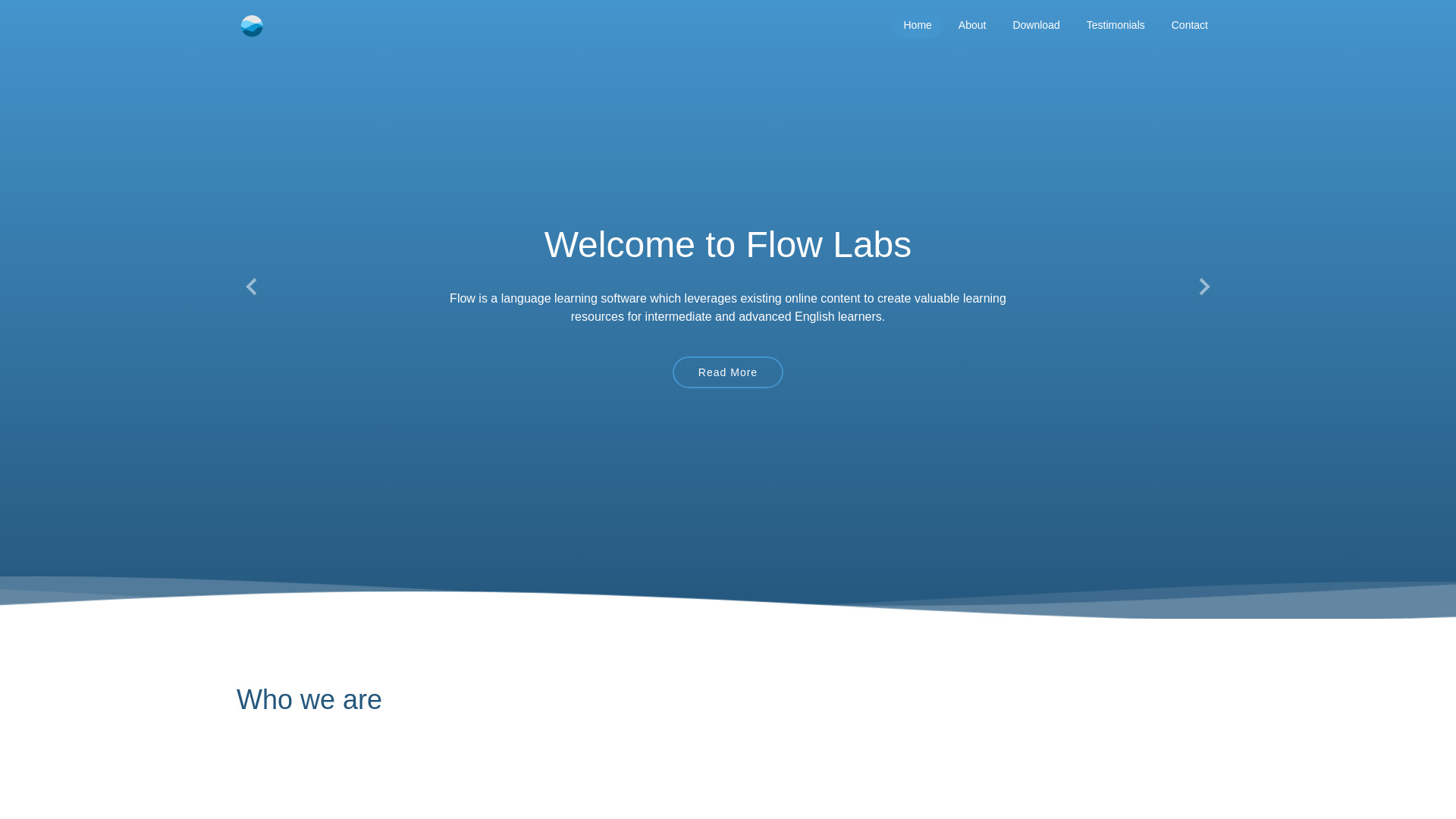 Flow Language Learning网页截图,Flow Language Learning网页快照