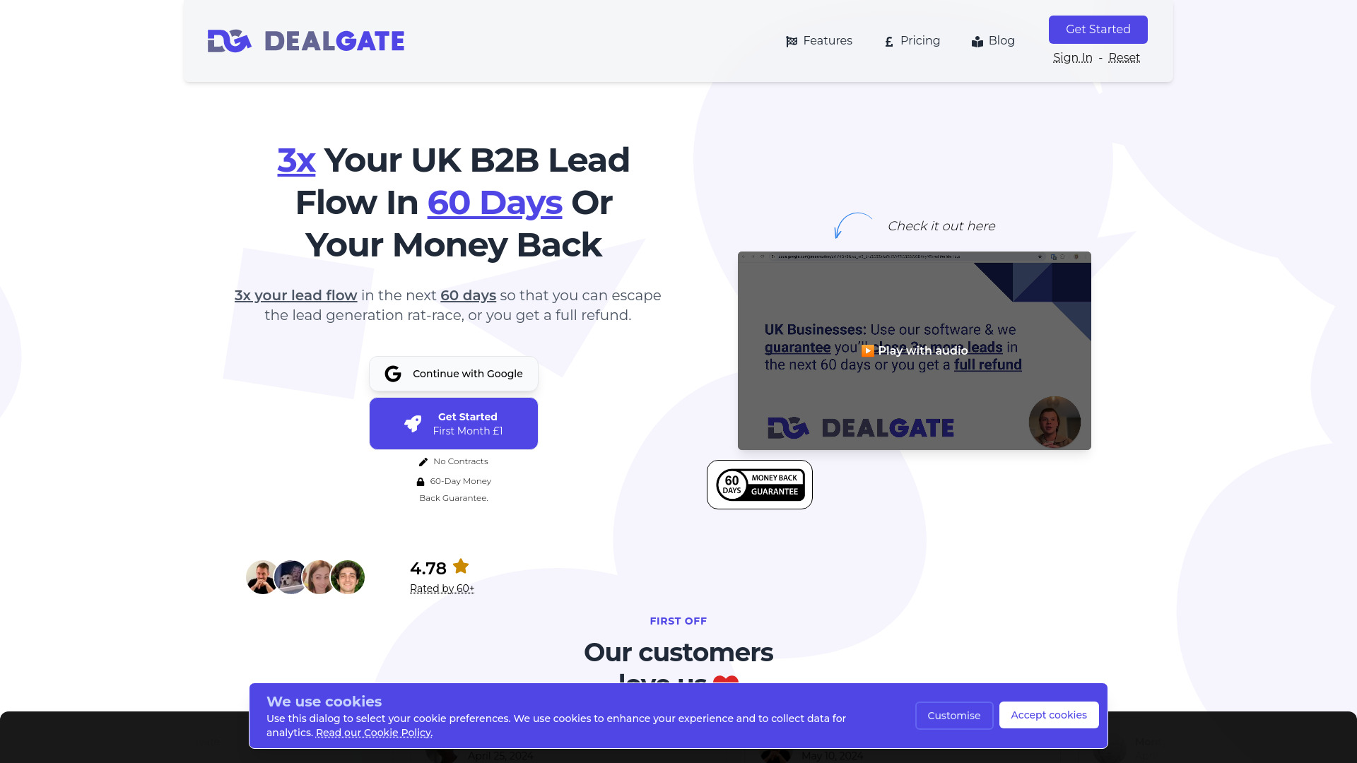 DealGate网页截图,DealGate网页快照
