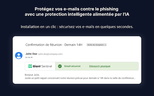 Giant Sentinel – Gmail™ Phishing Protection网页截图,Giant Sentinel – Gmail™ Phishing Protection网页快照