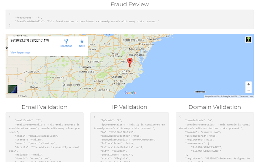 Free Fraud Detection and Prevention网页截图,Free Fraud Detection and Prevention网页快照