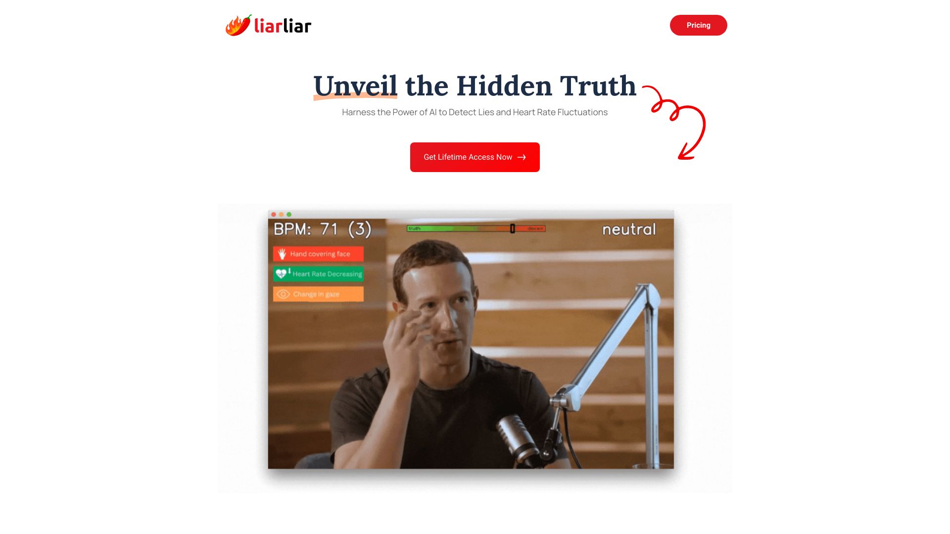 LiarLiar网页截图,LiarLiar网页快照