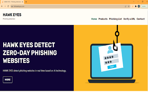 HAWK EYES网页截图,HAWK EYES网页快照