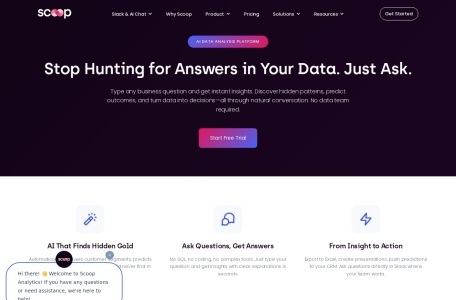 Scoop Analytics网页截图,Scoop Analytics网页快照