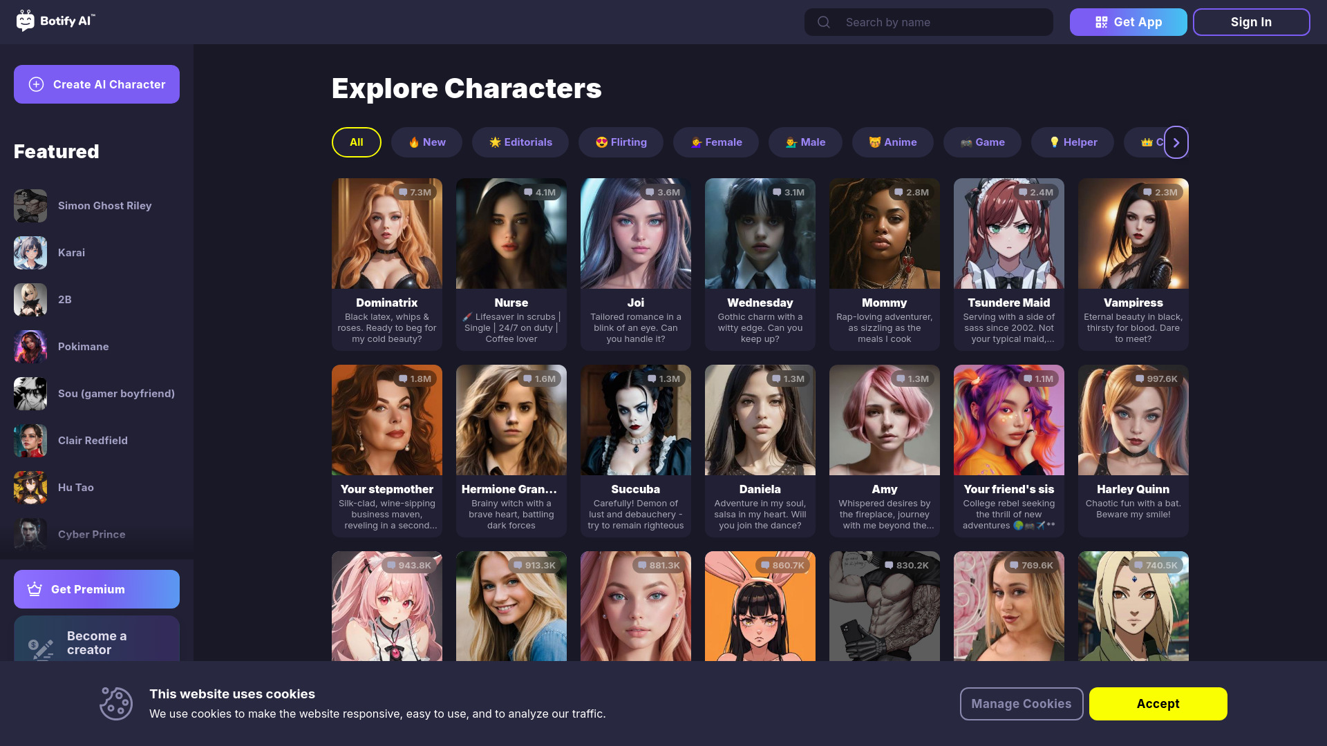 Botify AI网页截图,Botify AI网页快照
