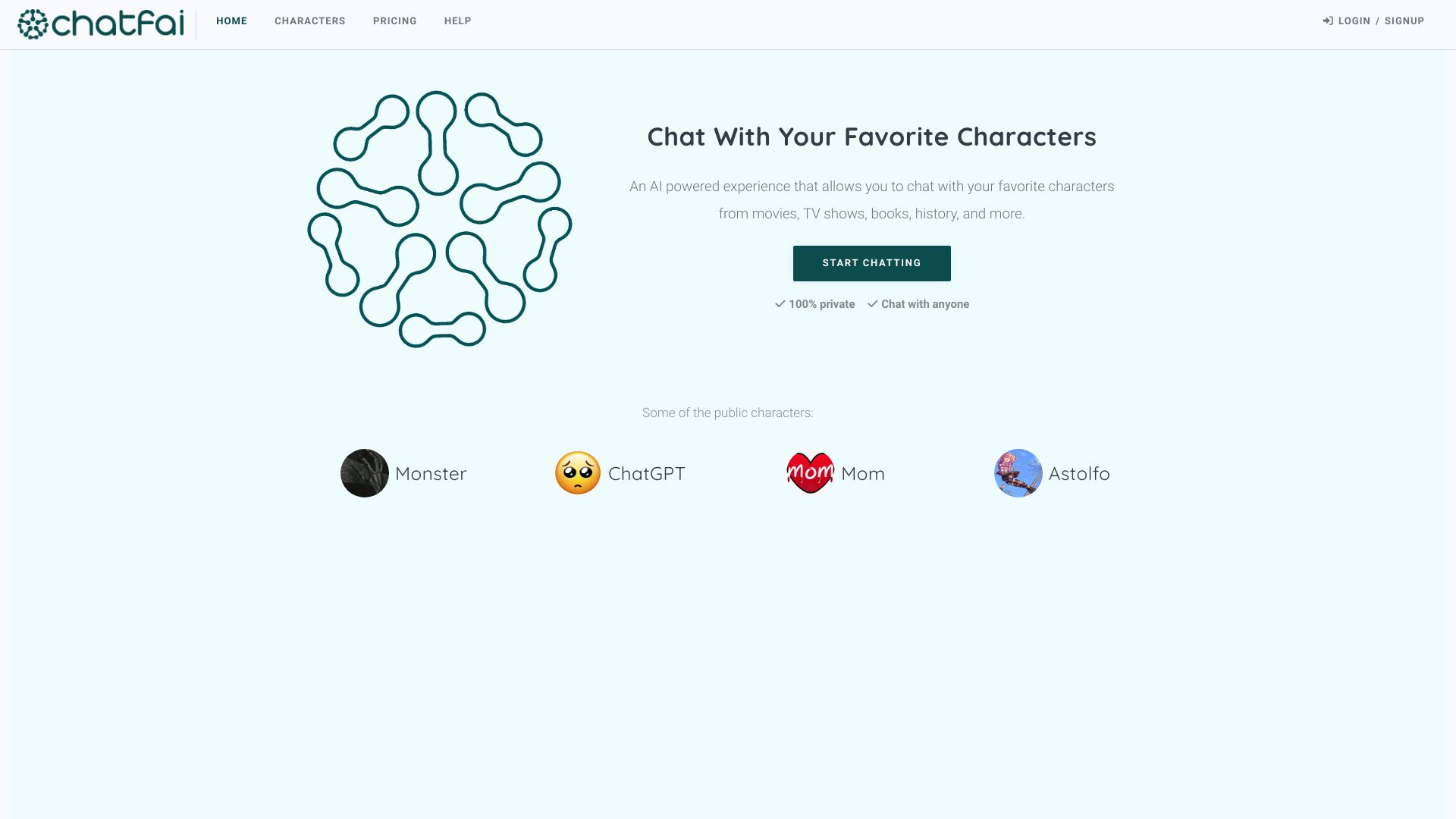 Chatfai网页截图,Chatfai网页快照