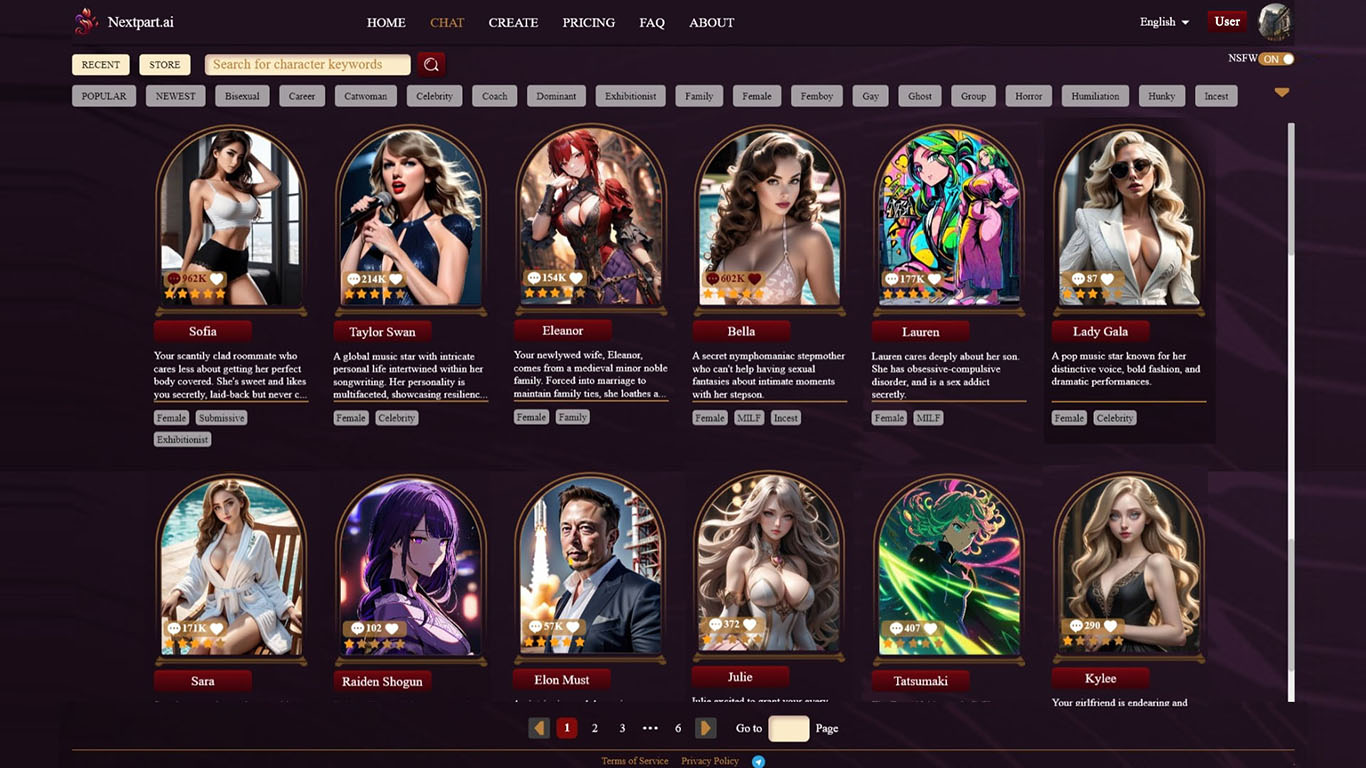 Nextpart AI网页截图,Nextpart AI网页快照
