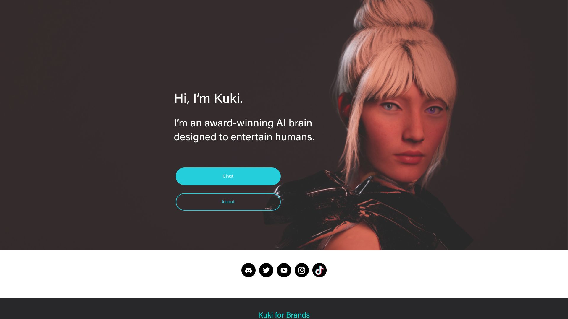 Kuki AI网页截图,Kuki AI网页快照