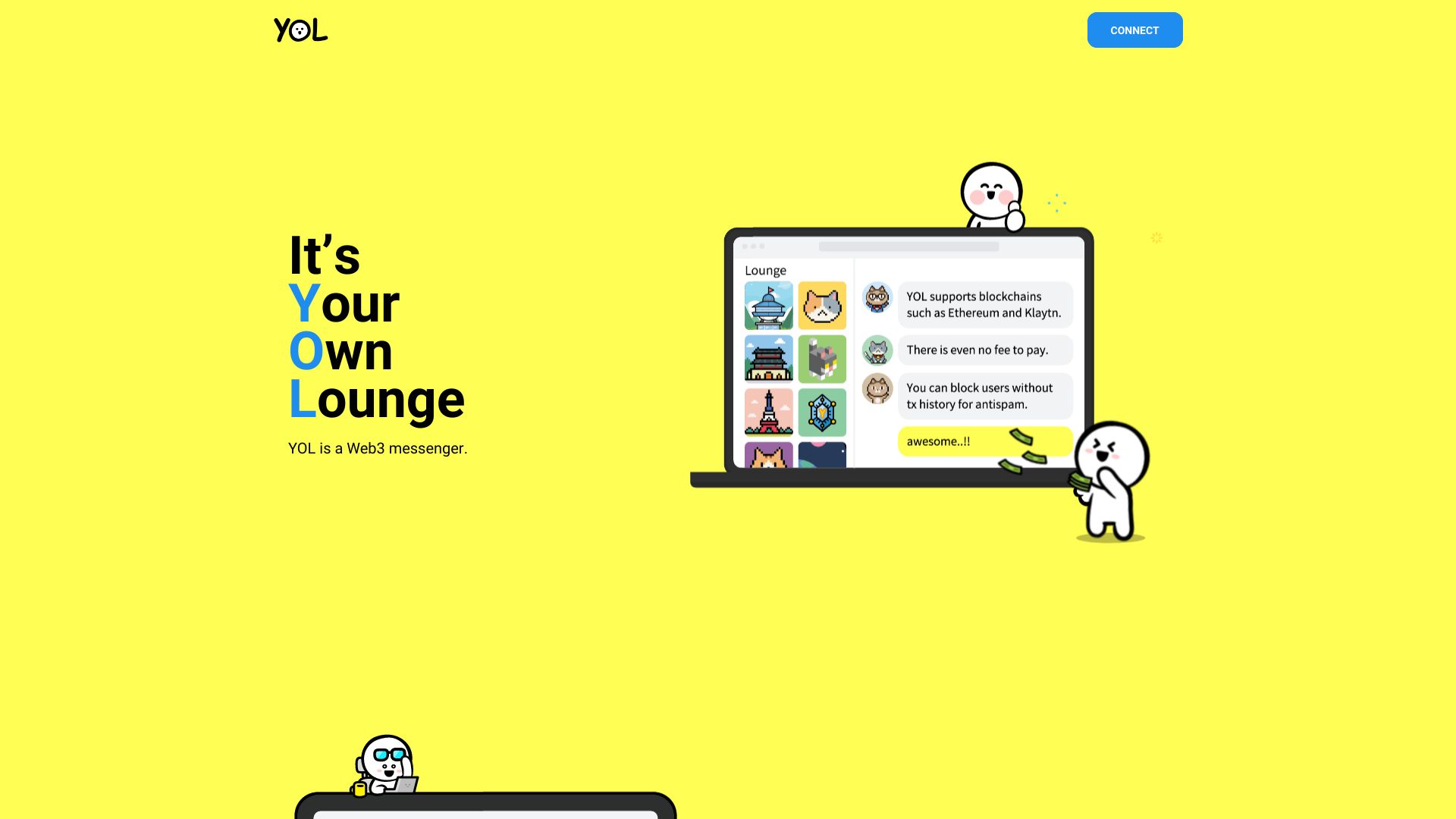 AI Characters Lounge网页截图,AI Characters Lounge网页快照