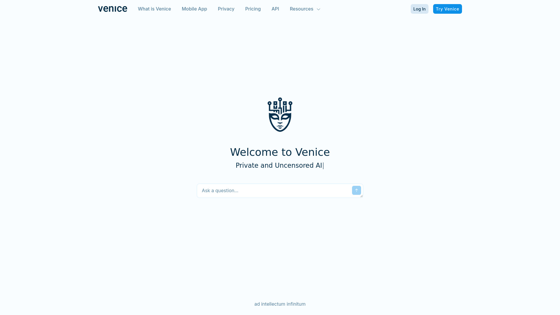 venice.ai网页截图,venice.ai网页快照
