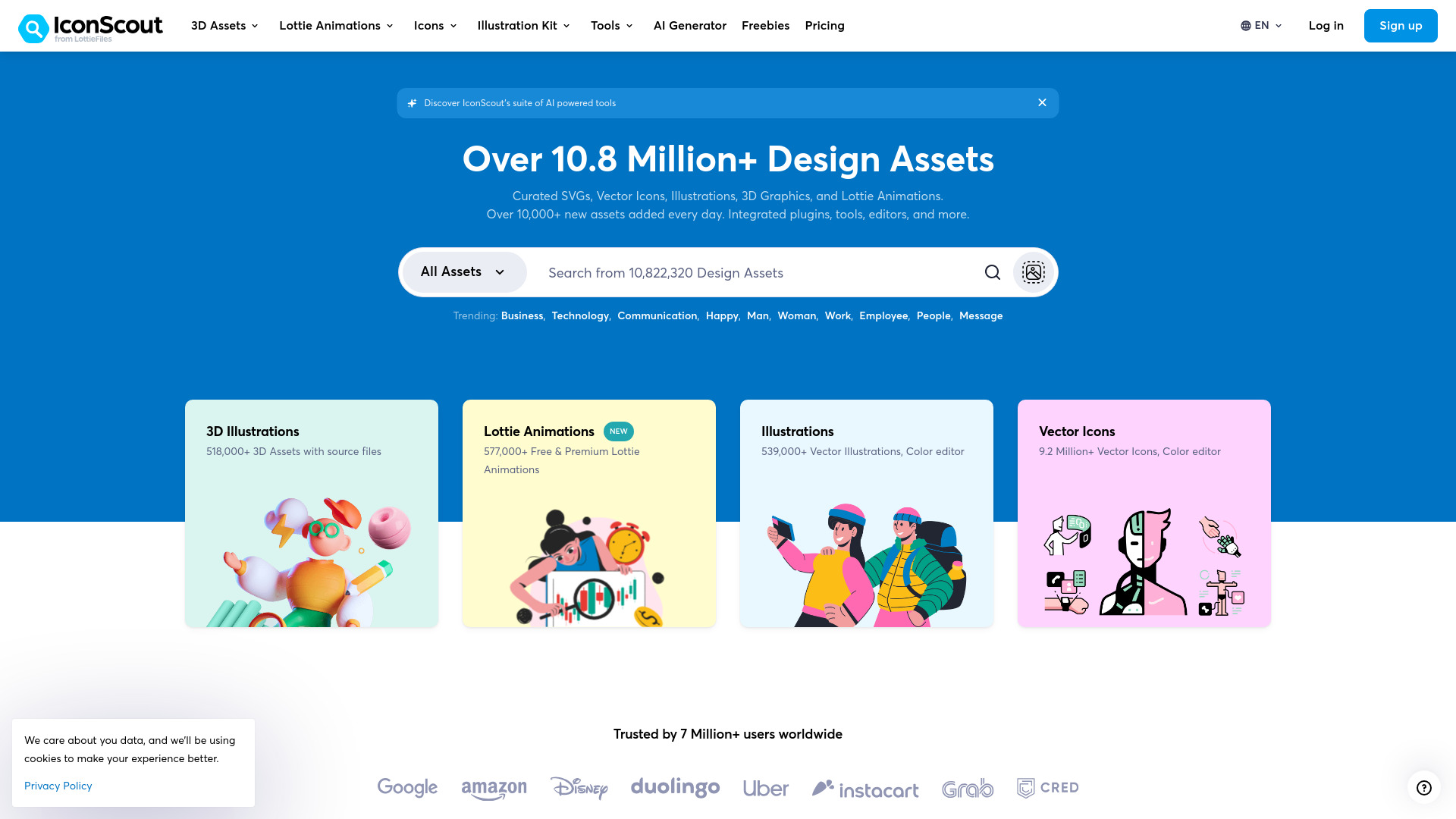 IconScout网页截图,IconScout网页快照