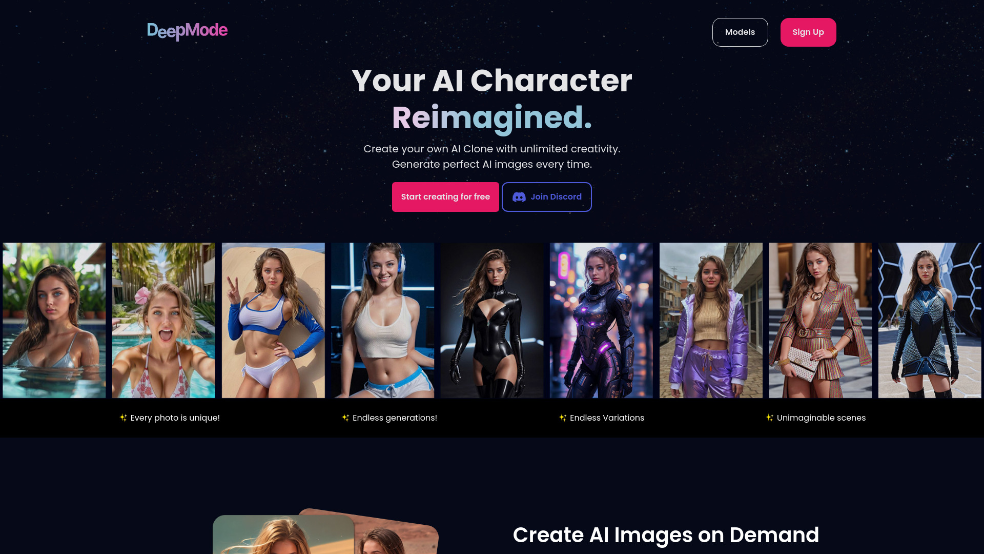 DeepMode.ai网页截图,DeepMode.ai网页快照