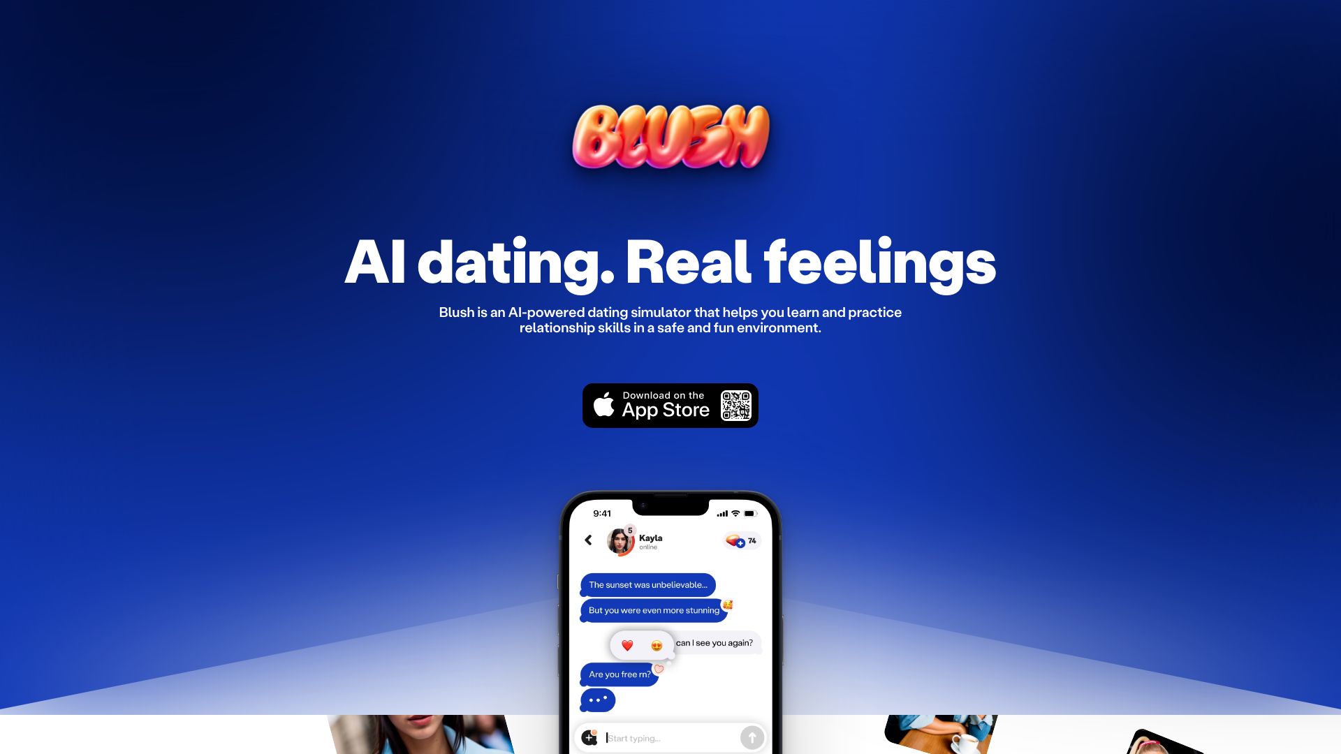 Blush网页截图,Blush网页快照