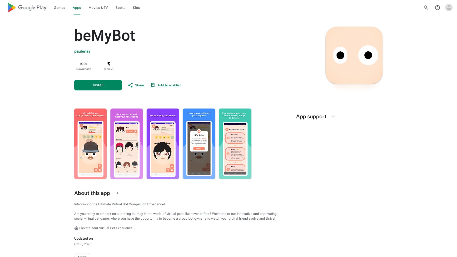 beMyBot网页截图,beMyBot网页快照