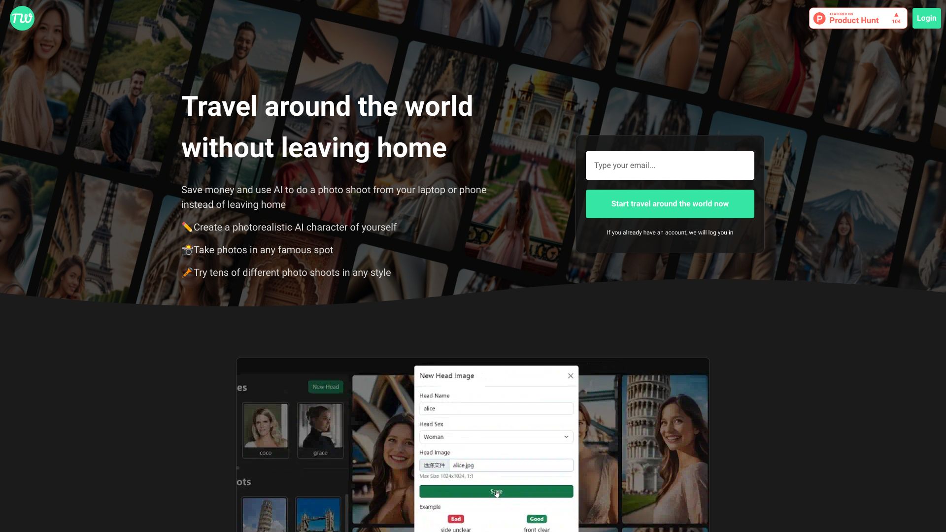 TravelAroundTheWorld网页截图,TravelAroundTheWorld网页快照