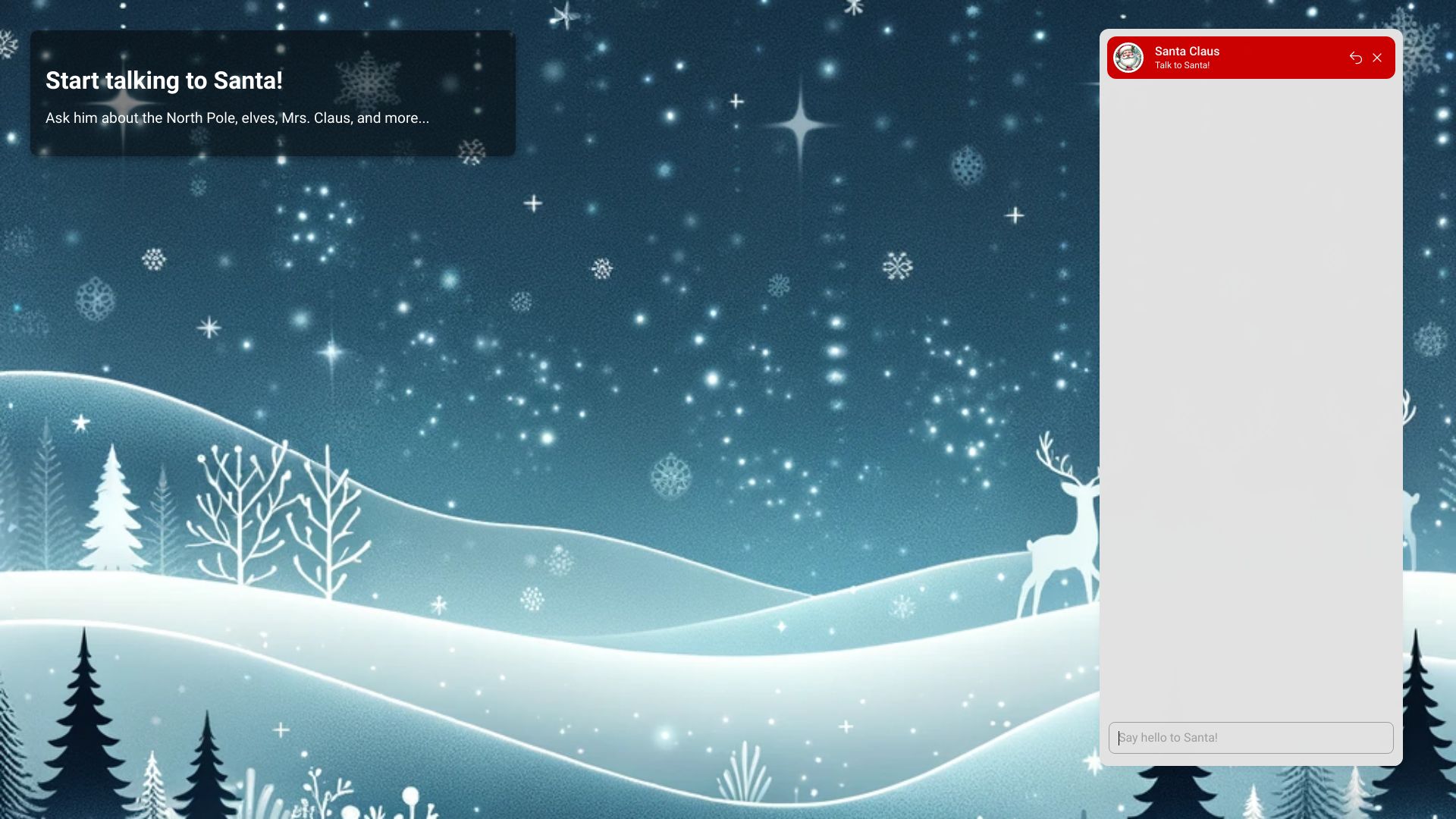 Whats Up Santa Claus网页截图,Whats Up Santa Claus网页快照