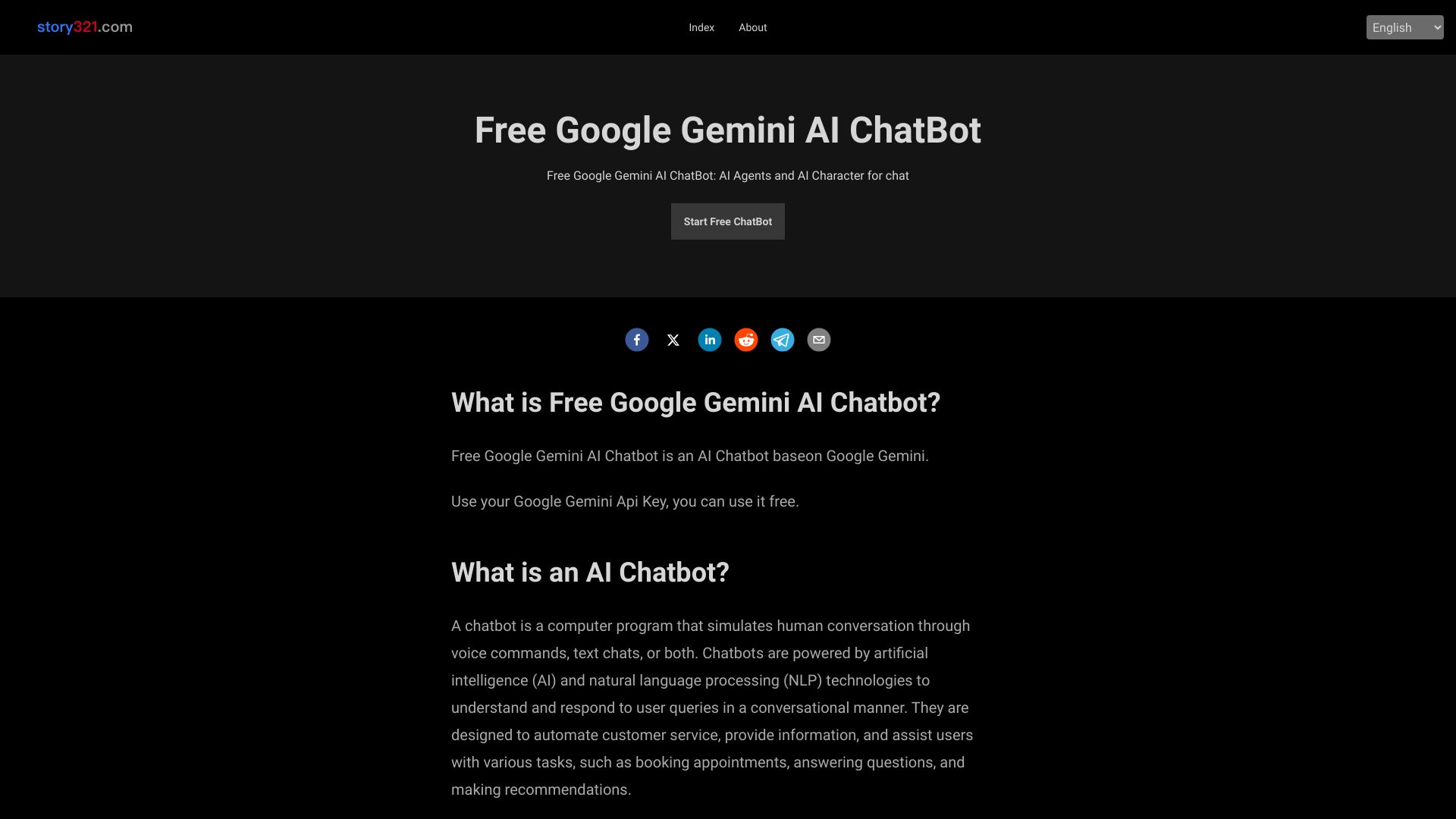 Free Google Gemini AI ChatBot网页截图,Free Google Gemini AI ChatBot网页快照