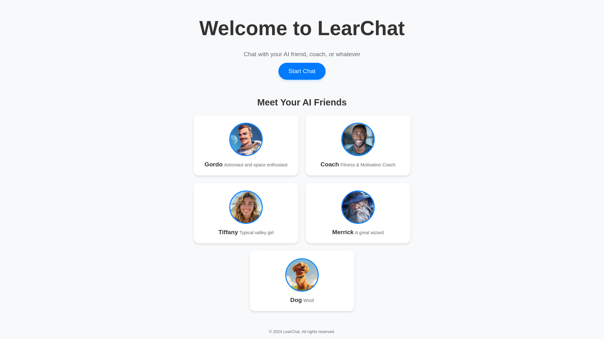 LearChat网页截图,LearChat网页快照