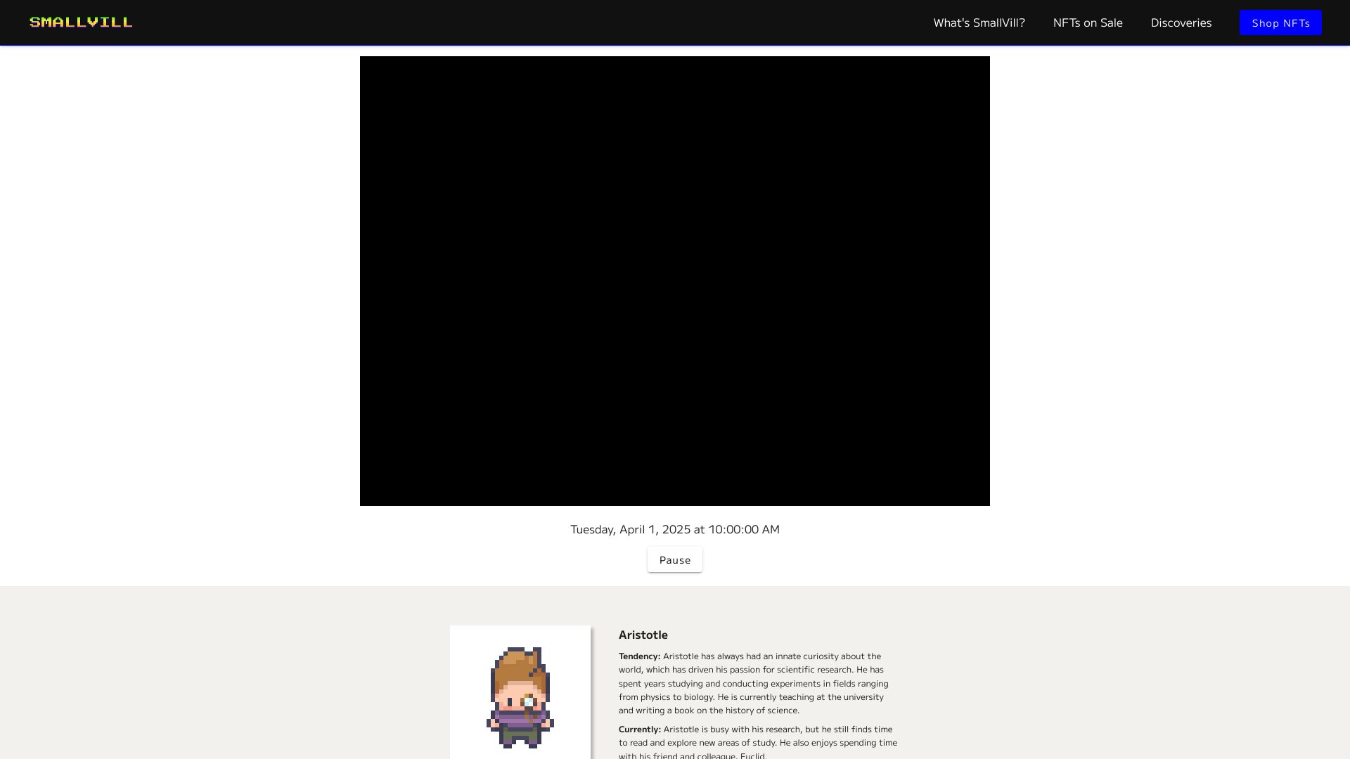 SmallVill网页截图,SmallVill网页快照