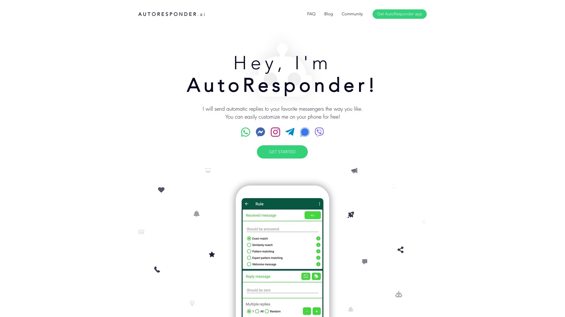 AutoResponder.ai网页截图,AutoResponder.ai网页快照