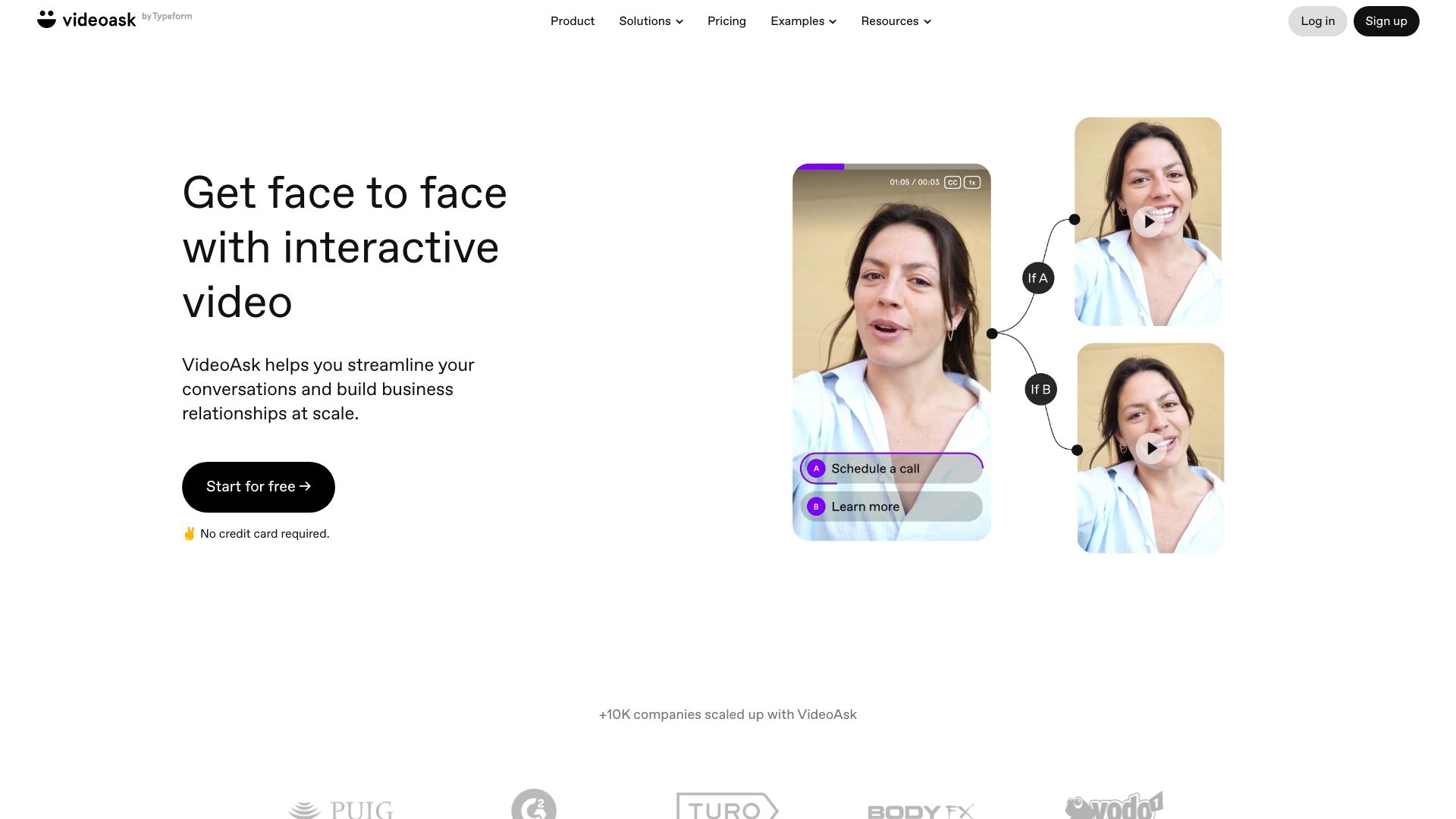 VideoAsk by Typeform Official | Interactive Video Platform网页截图,VideoAsk by Typeform Official | Interactive Video Platform网页快照