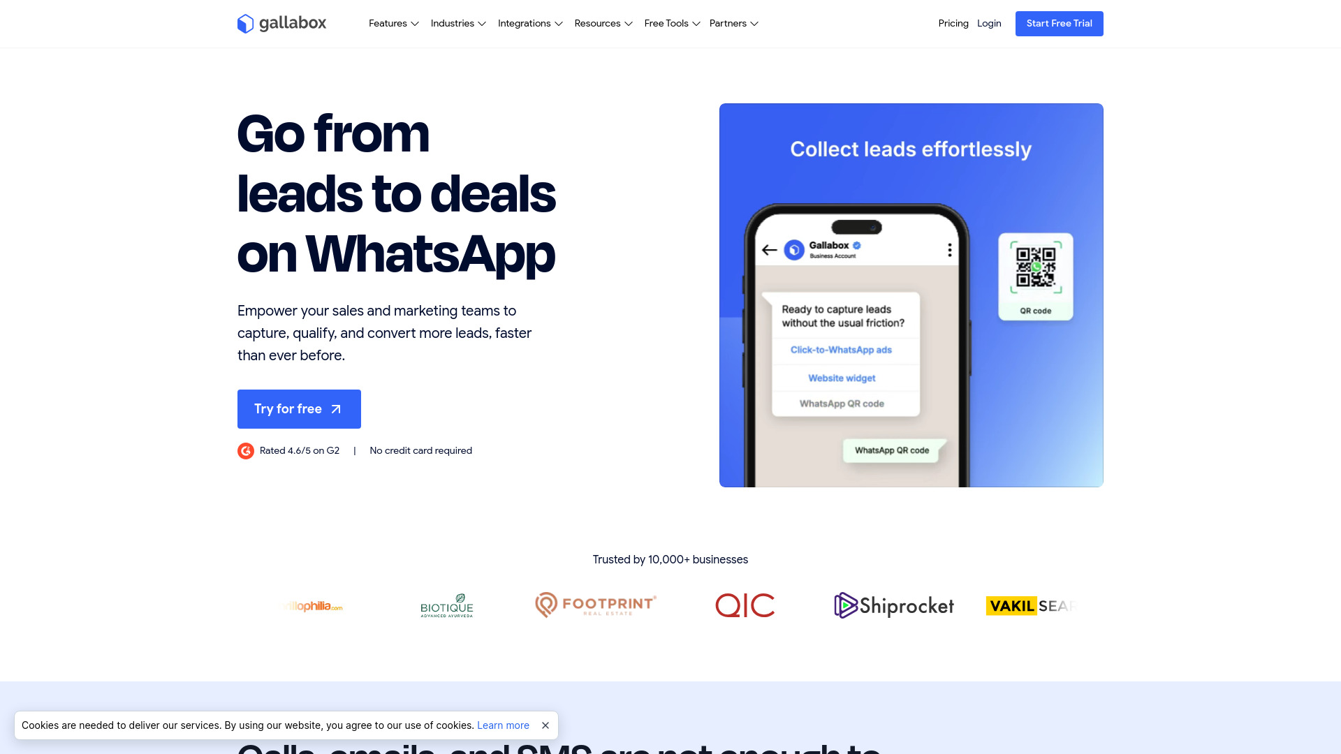 Gallabox网页截图,Gallabox网页快照