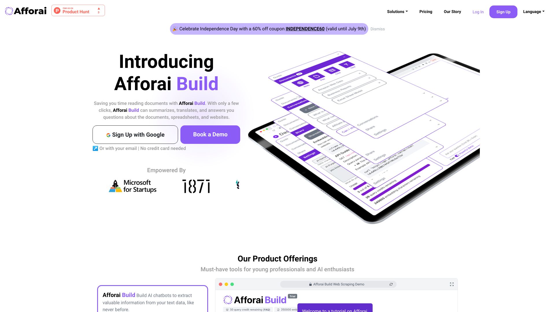 Afforai网页截图,Afforai网页快照