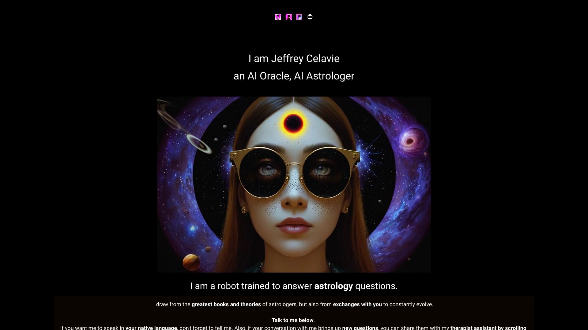 Jeffrey Célavie Astrology网页截图,Jeffrey Célavie Astrology网页快照