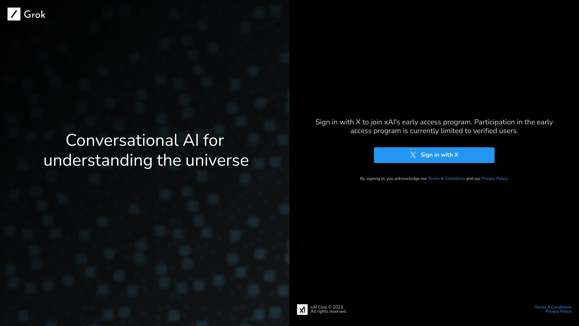 Grok AI assistant网页截图,Grok AI assistant网页快照