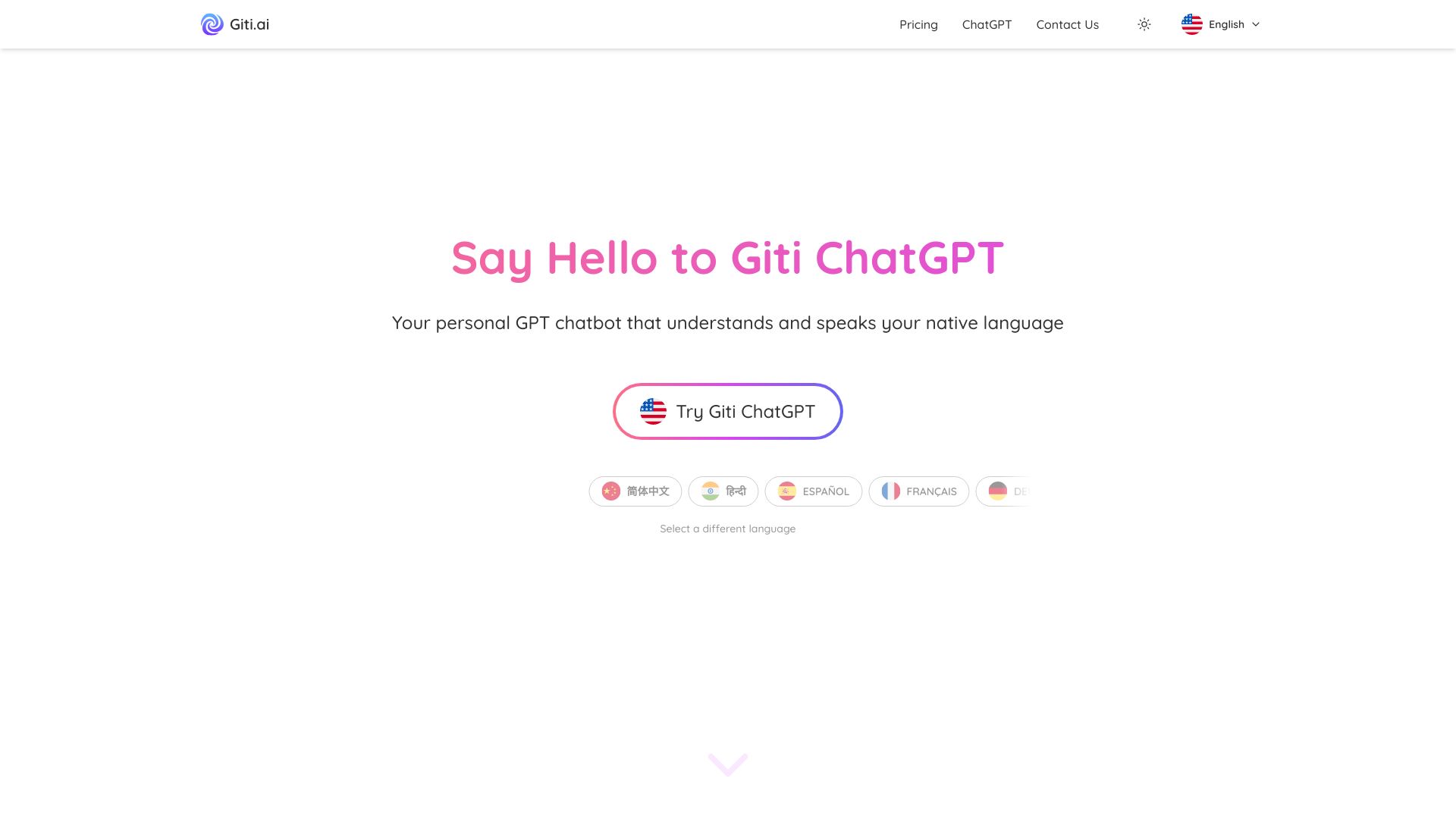 Giti.AI网页截图,Giti.AI网页快照