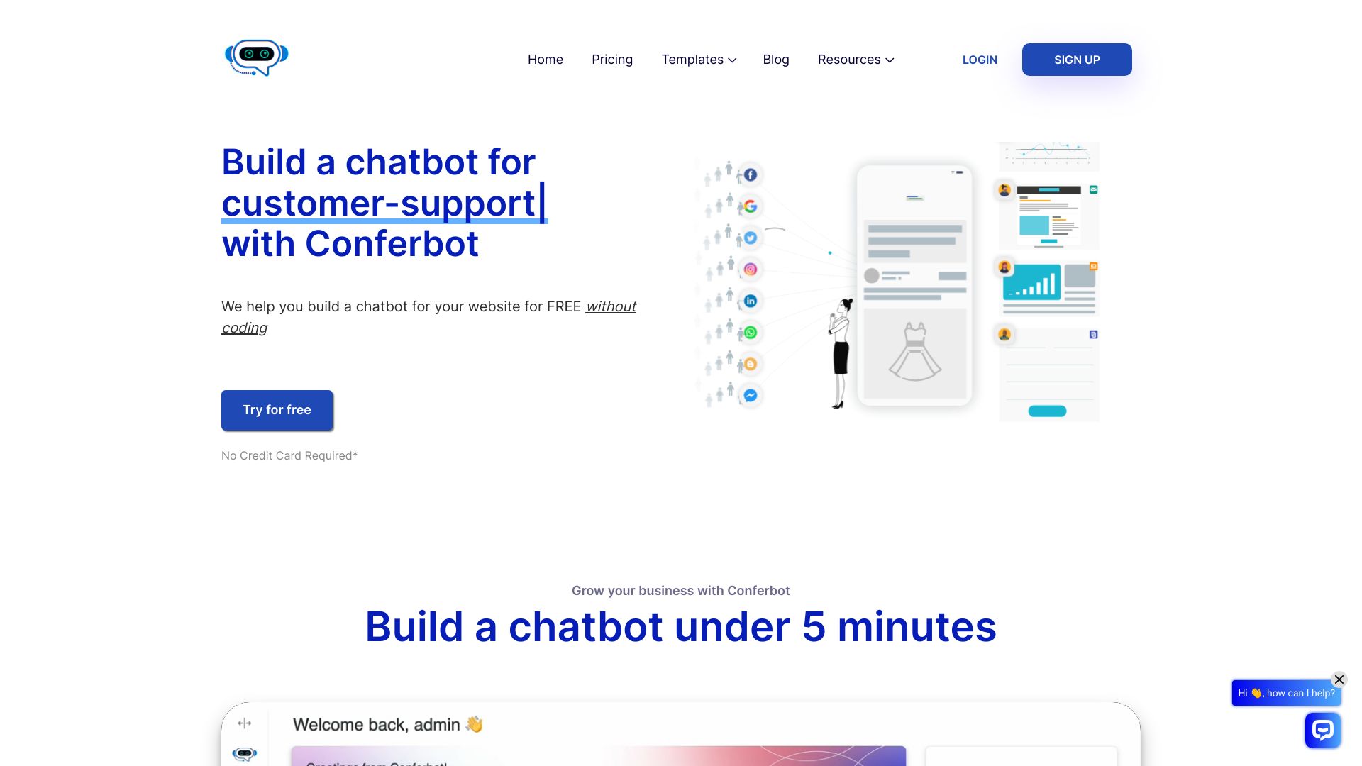 Conferbot网页截图,Conferbot网页快照