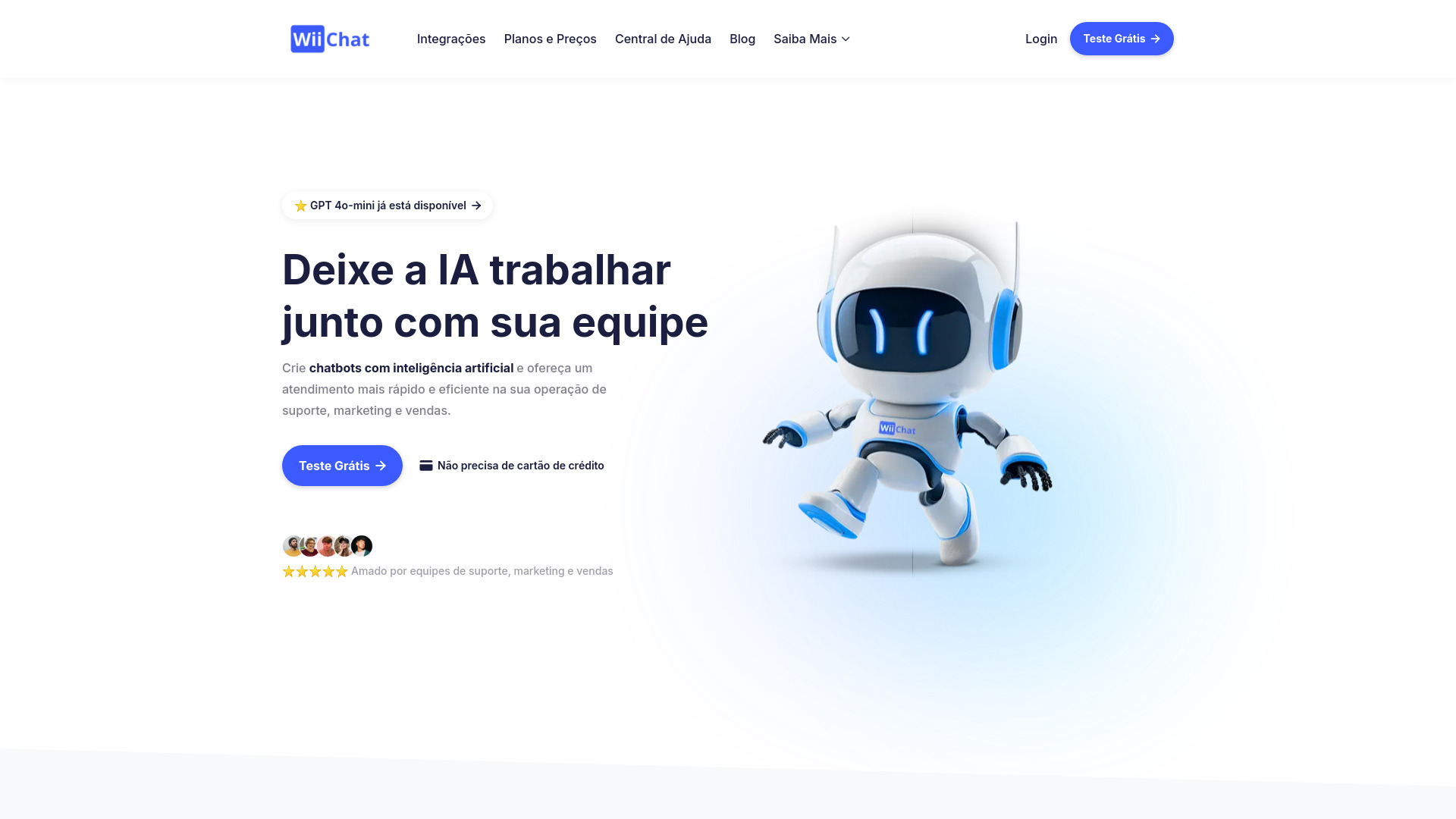 WiiChat AI ChatBot网页截图,WiiChat AI ChatBot网页快照