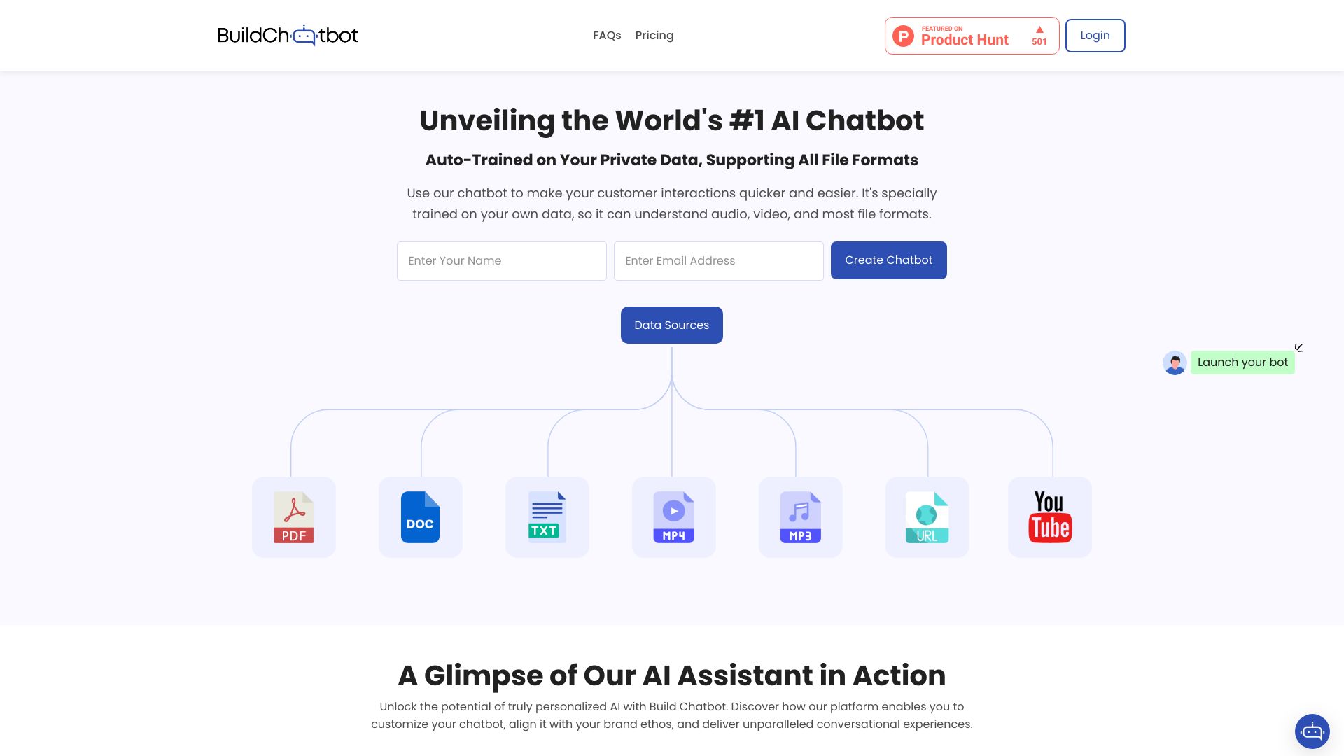 Build Chatbot网页截图,Build Chatbot网页快照