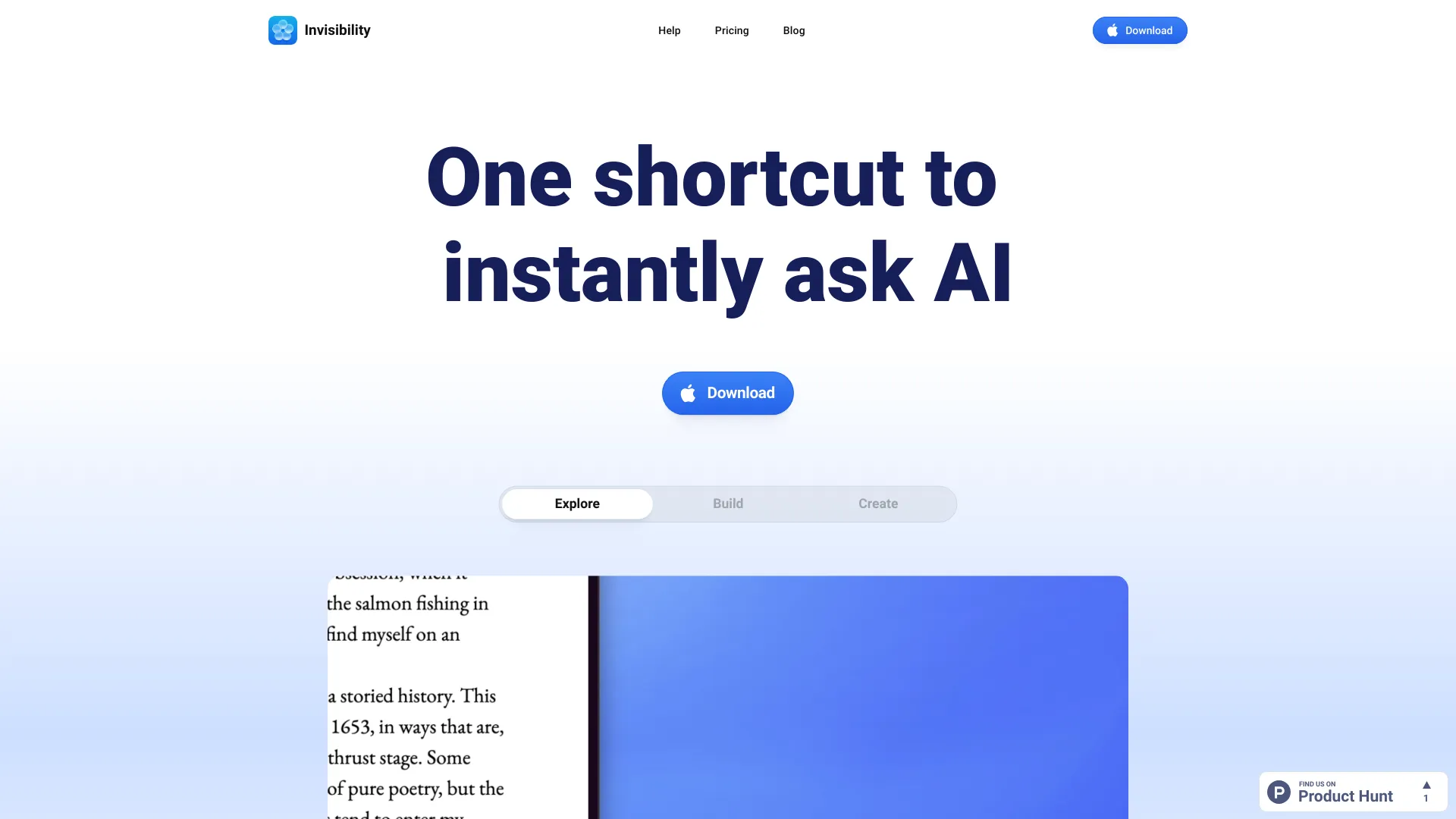 Invisibility网页截图,Invisibility网页快照