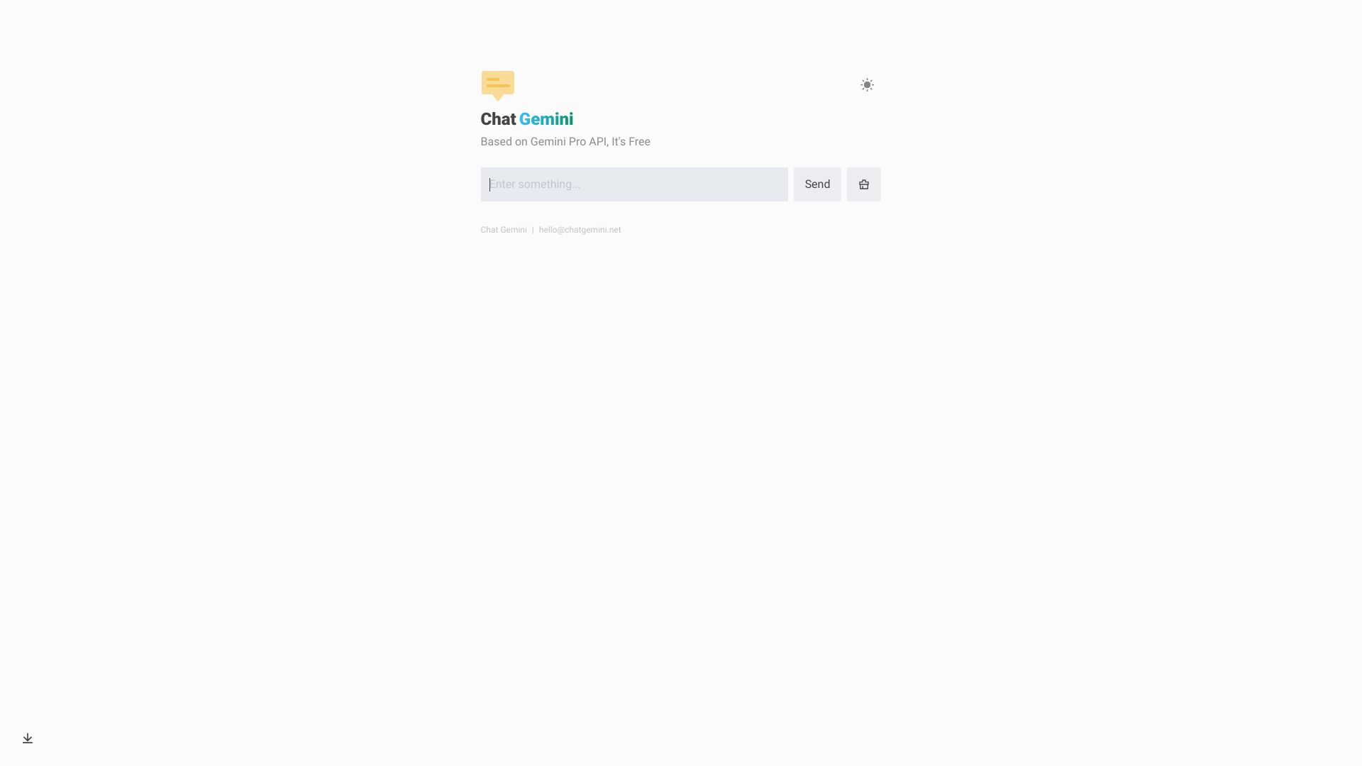 Chat Gemini网页截图,Chat Gemini网页快照