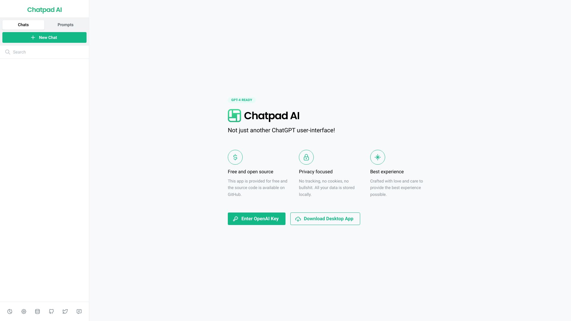 Chatpad AI网页截图,Chatpad AI网页快照