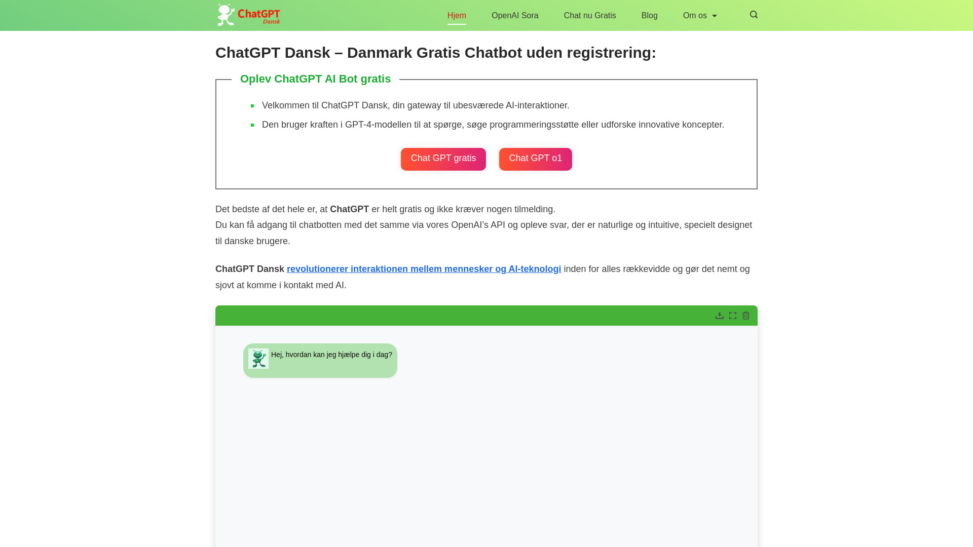 ChatGPT Dansk网页截图,ChatGPT Dansk网页快照