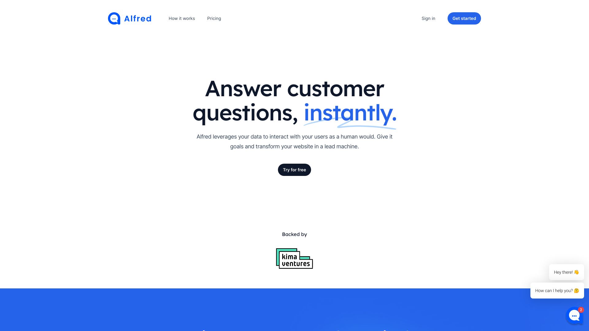 Alfred Chat网页截图,Alfred Chat网页快照
