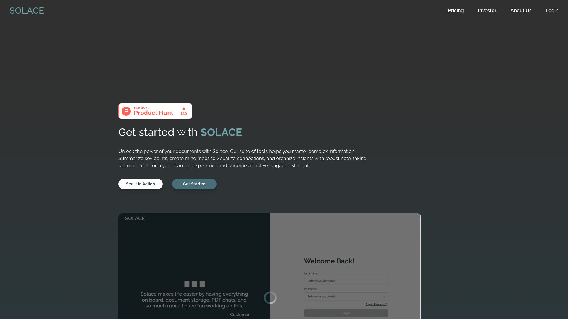 Solace AI网页截图,Solace AI网页快照